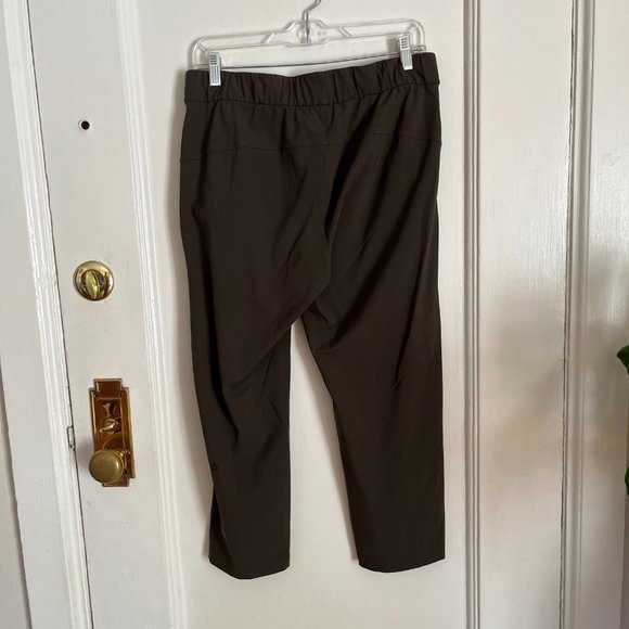 Lululemon Keep Moving Crop Pant Dark Olive 8 - Picture 10 of 12